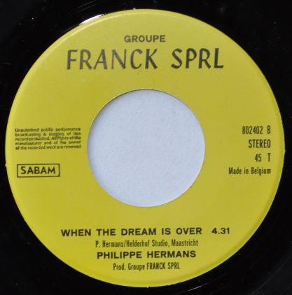 Philippe Hermans : You Got To Give (7",45 RPM)
