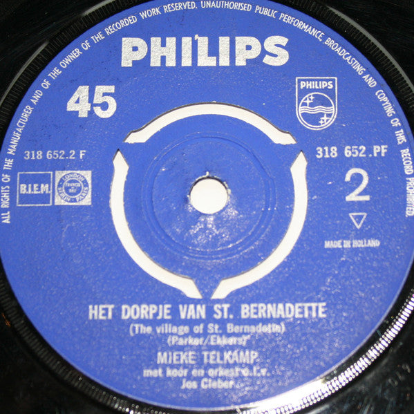 Mieke Telkamp : De Bruid (7",45 RPM,Single)