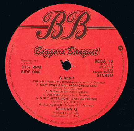 Johnny G : G-Beat / G-Beat 2 (Leave Me Alone) (2xLP, Album)