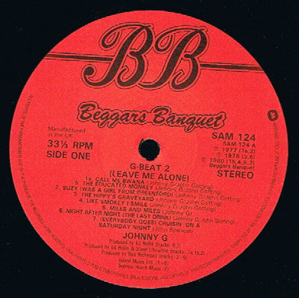 Johnny G : G-Beat / G-Beat 2 (Leave Me Alone) (2xLP, Album)