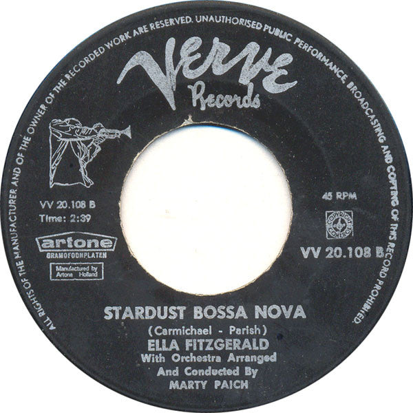 Ella Fitzgerald : Desafinado (7",45 RPM,Single)