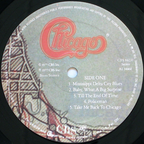 Chicago (2) : Chicago XI (LP,Album,Stereo)