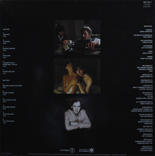 Mark Knopfler : Music By Mark Knopfler From The Film Cal (LP,Album)