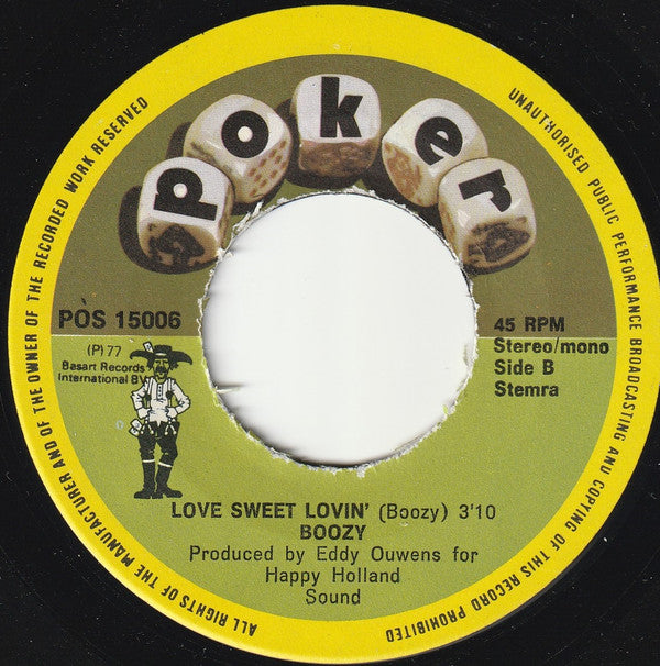 Boozy : Broken Dreams (7",45 RPM,Stereo,Mono)