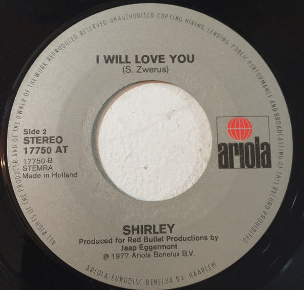 Shirley Zwerus : It's Me (7",45 RPM,Single)