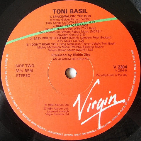 Toni Basil : Toni Basil (LP, Album)