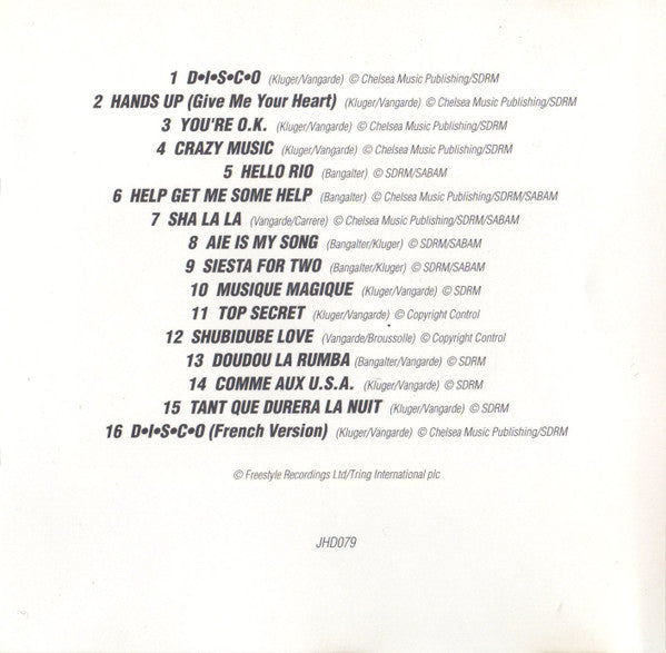 Ottawan : D.I.S.C.O (Compilation)