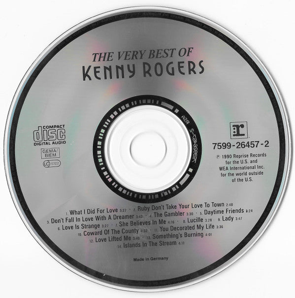 Kenny Rogers : The Very Best Of Kenny Rogers (Album)