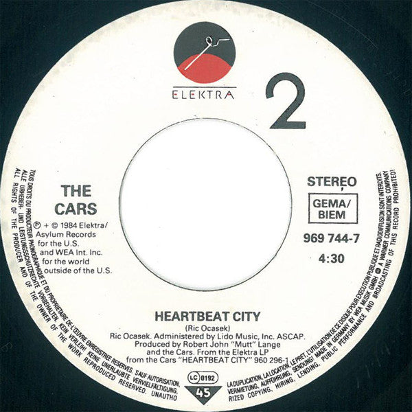 Cars, The : You Might Think (7",45 RPM,Single,Stereo)