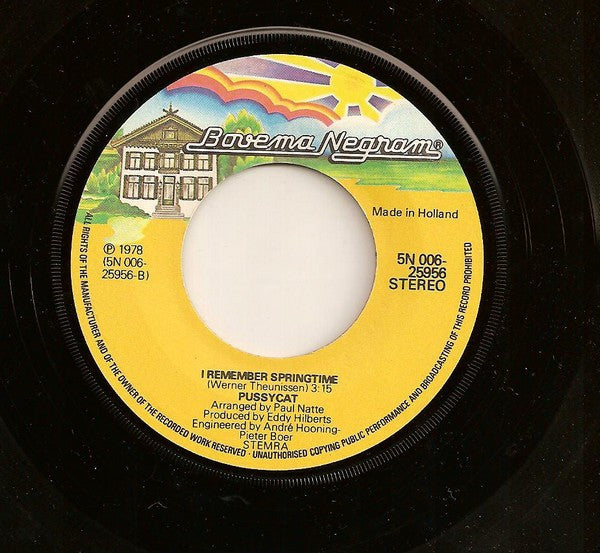 Pussycat (2) : Wet Day In September (7",45 RPM,Single)