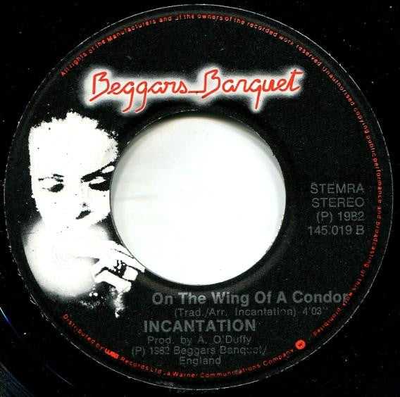 Incantation (2) : Cacharpaya (Andes Pumpsá Dèsi) (7")