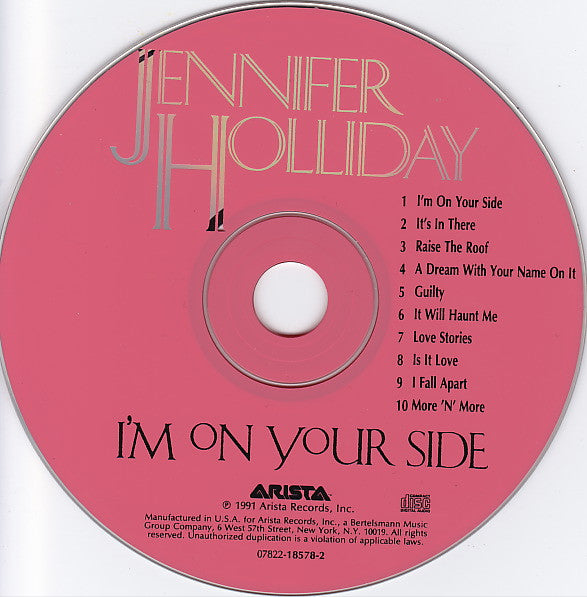 Jennifer Holliday : I'm On Your Side (Album)