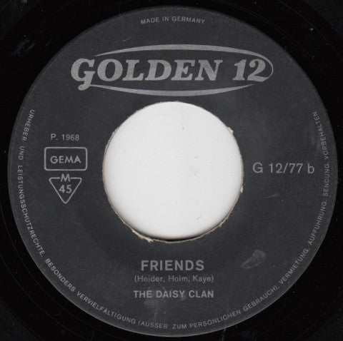 Daisy Clan : Muny, Muny, Muny (7",Single,45 RPM,Mono)