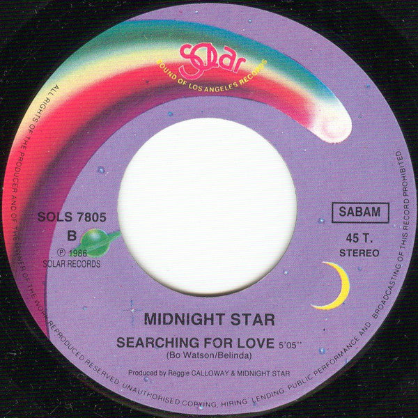 Midnight Star : Midas Touch (7",45 RPM)