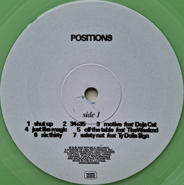 Ariana Grande : Positions (LP,Album)