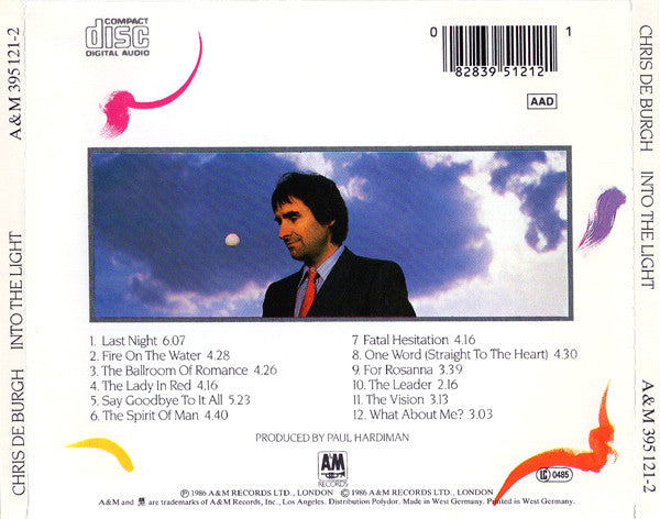 Chris de Burgh : Into The Light (Album)
