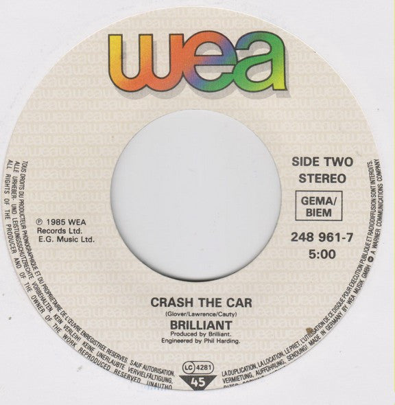 Brilliant : It's A Man's Man's Man's World (7",45 RPM,Single,Stereo)