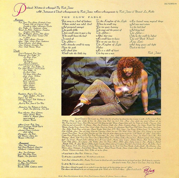 Rick James : Glow (LP,Album)
