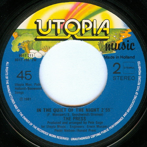 Press (3), The : Cantara Pepe (7",45 RPM,Single)