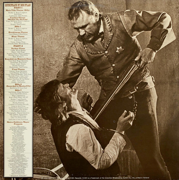 Bob Dylan : Pat Garrett & Billy The Kid (Original Soundtrack Recording) (LP,Album,Stereo)