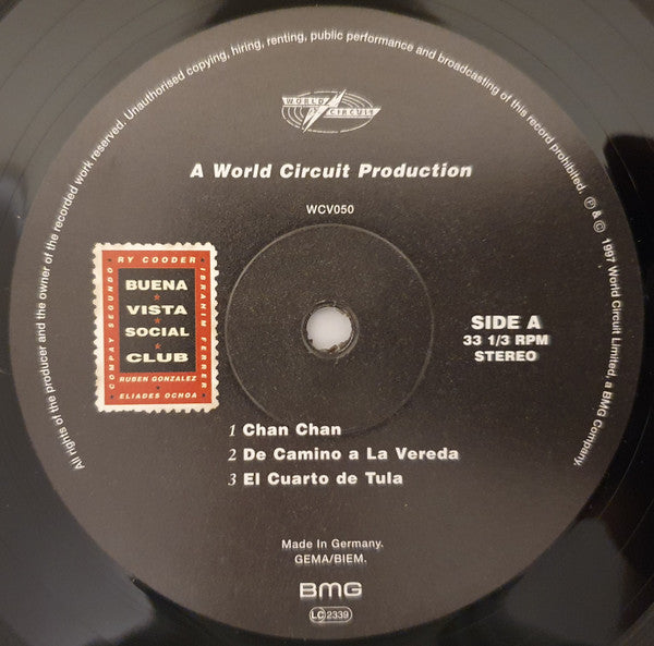 Buena Vista Social Club : Buena Vista Social Club (LP,Album,Reissue,Stereo)