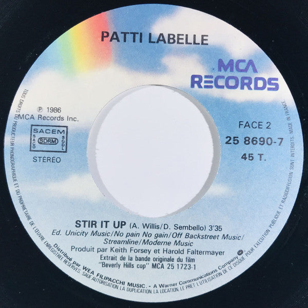 Patti LaBelle And Michael McDonald : On My Own (7",45 RPM,Single,Stereo)