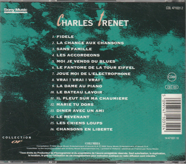Charles Trenet : Collection Or (Compilation)