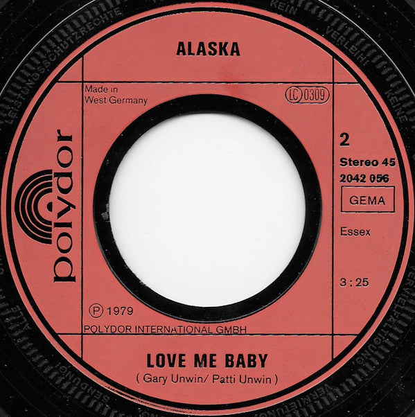 Alaska (13) : Lady (7",45 RPM,Single,Stereo)