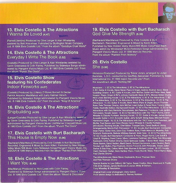 Elvis Costello : The Very Best Of (Compilation)