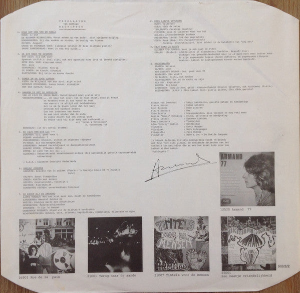 Armand : Nachtbraken (LP,Album)