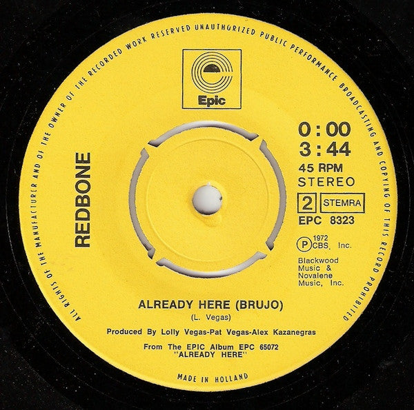 Redbone : Fais-Do (7",Single,45 RPM)