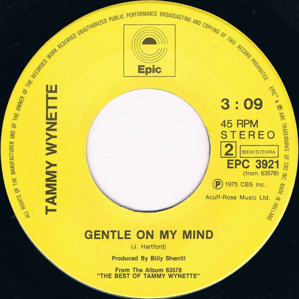 Tammy Wynette : I Don't Wanna Play House (7",45 RPM,Single)