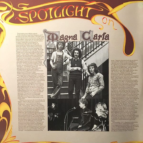 Magna Carta : Spotlight On Magna Carta (LP,Compilation)