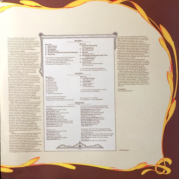 Magna Carta : Spotlight On Magna Carta (LP,Compilation)