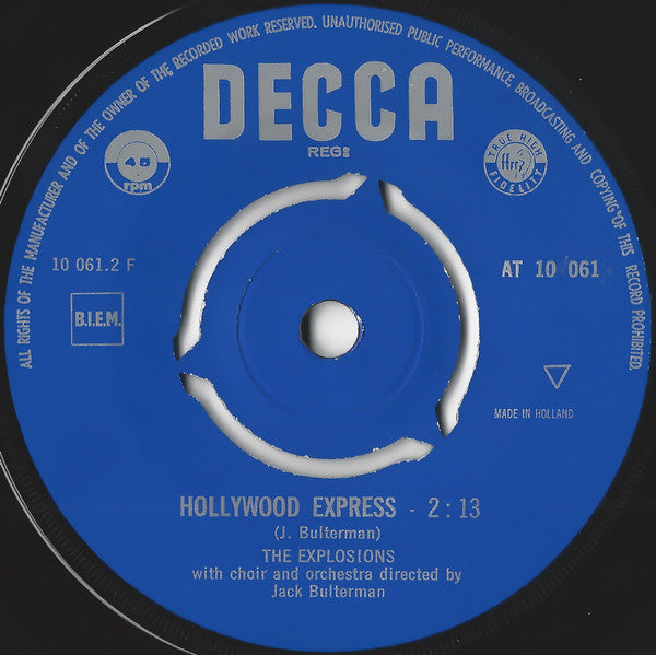Explosions (2), The : Harem / Hollywood Express (7",Single)