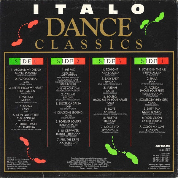 Various : Italo Dance Classics (LP,Compilation)