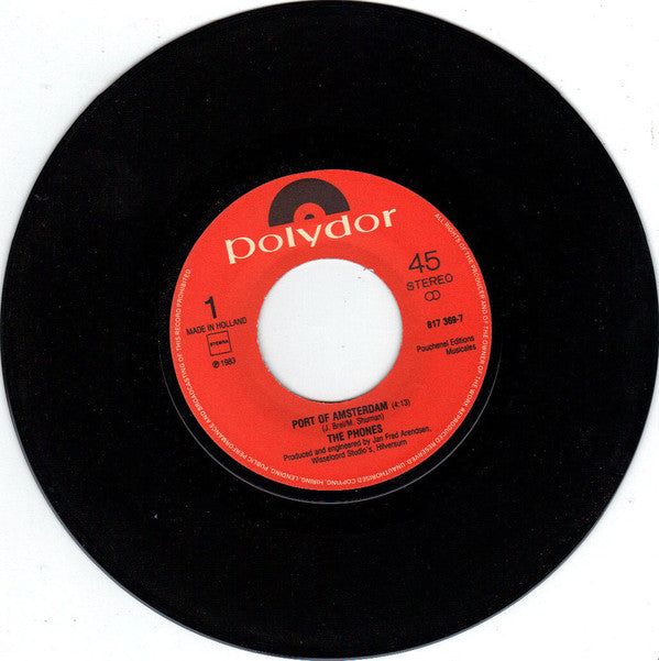 Phones (3), The : Port Of Amsterdam (7",Single)