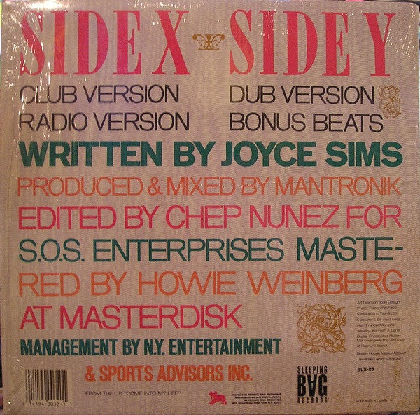 Joyce Sims : Come Into My Life (12",33 ⅓ RPM,Maxi-Single)