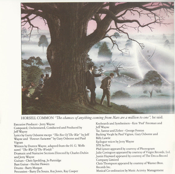 Jeff Wayne : Jeff Wayne's Musical Version Of The War Of The Worlds (Album,Reissue)