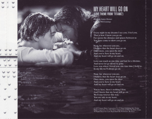James Horner : Titanic (Music From The Motion Picture) (Album,Reissue)