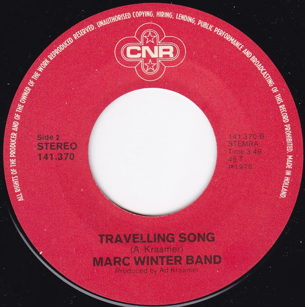 Marc Winter Band : The Whistling Scout (7",45 RPM)