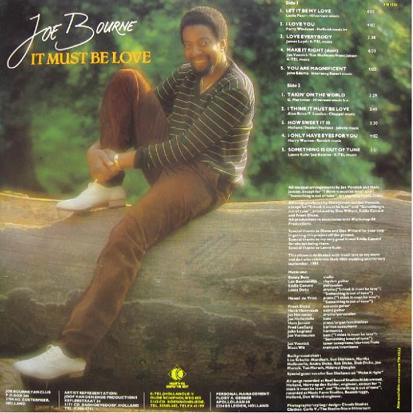 Joe Bourne : It Must Be Love (LP,Album,Stereo)