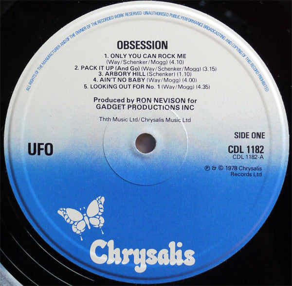 UFO (5) : Obsession (LP,Album)