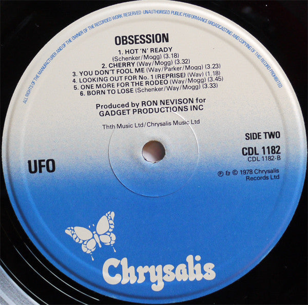 UFO (5) : Obsession (LP,Album)