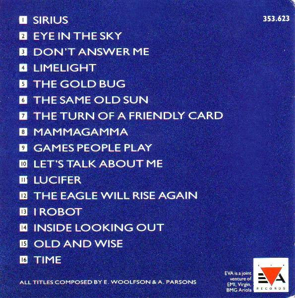 Alan Parsons Project, The : Pop Classics (Compilation)