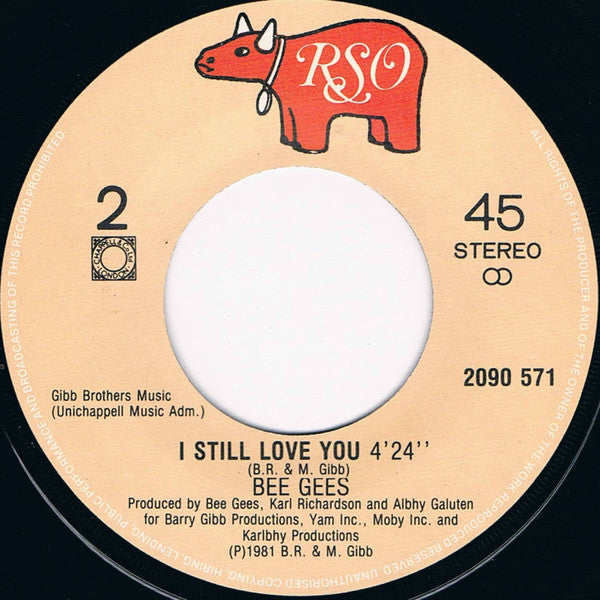 Bee Gees : Living Eyes (7",45 RPM,Single)