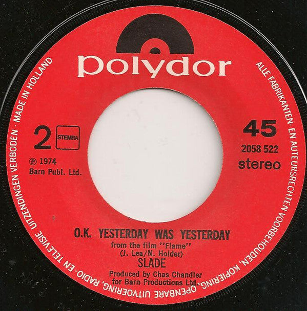 Slade : Far Far Away (7",Single,45 RPM)