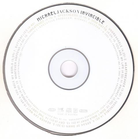 Michael Jackson : Invincible (Album,Limited Edition)