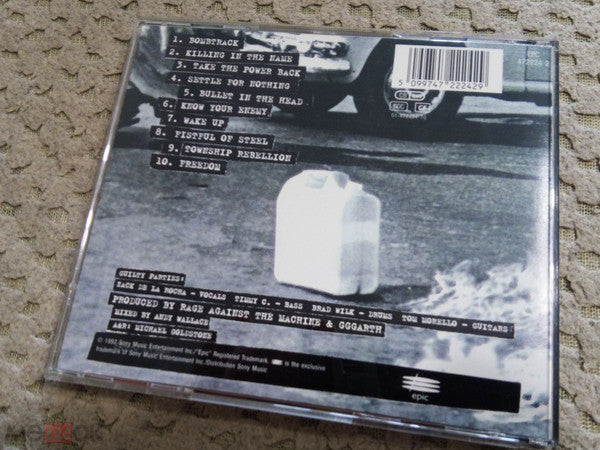 Rage Against The Machine : Rage Against The Machine (CD, Album)