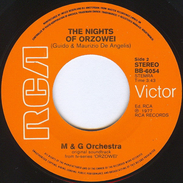 Oliver Onions : Orzowei (7",45 RPM,Single)